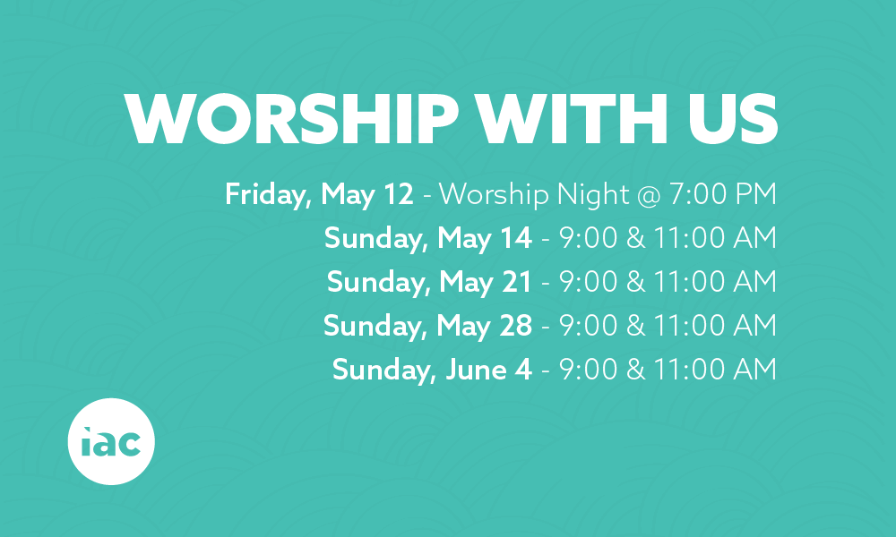 Worship With Us - Two Services at 9AM & 11AM